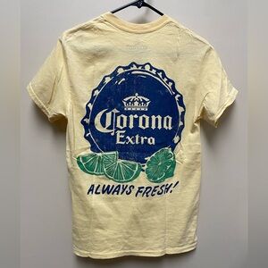 Corona Graphic Yellow T-Shirt